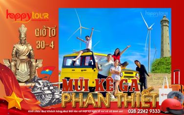 TOUR PHAN THIẾT - MŨI KÊ GÀ - 3 NGÀY 2 ĐÊM - TOUR LỄ 2026