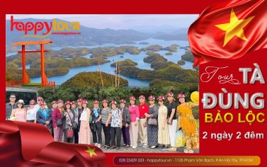 TOUR TÀ ĐÙNG - VỊNH HẠ LONG TÂY NGUYÊN - BẢO LỘC 2 NGÀY 2 ĐÊM - TOUR LỄ 2026