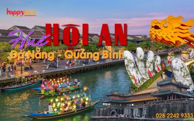 TOUR  ĐÀ NẴNG - HỘI AN - BÀ NÀ - HUẾ - QUẢNG BÌNH - LH