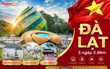 TOUR ĐÀ LẠT - MONGO LAND 3 NGÀY 3 ĐÊM - TOUR LỄ 02/09
