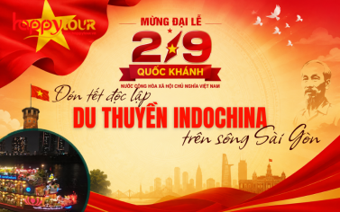 TIỆC BUFFET MỪNG ĐẠI LỄ 02/09/2026 - DU THUYỀN SÔNG SÀI GÒN