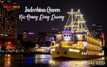 Ăn Tối Trên Sông Sài Gòn - Thuyền Indochina Queen
