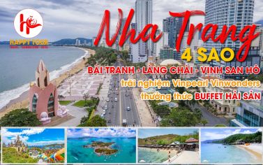 TOUR NHA TRANG - CANO 3 ĐẢO - VINPEARL HARBOUR 3 NGÀY 3 ĐÊM 