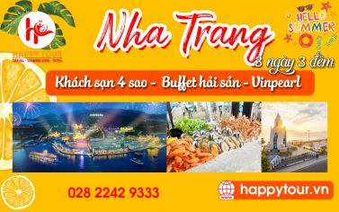  TOUR NHA TRANG - VINPEARL HARBOUR 3 NGÀY 3 ĐÊM