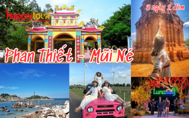 TOUR PHAN THIẾT 3 NGÀY 2 ĐÊM 