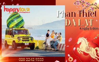 TOUR PHAN THIẾT - ĐÀ LẠT 4 NGÀY 3 ĐÊM - TOUR TẾT 2026