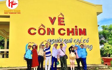 Một ngày khám phá Cồn Chim